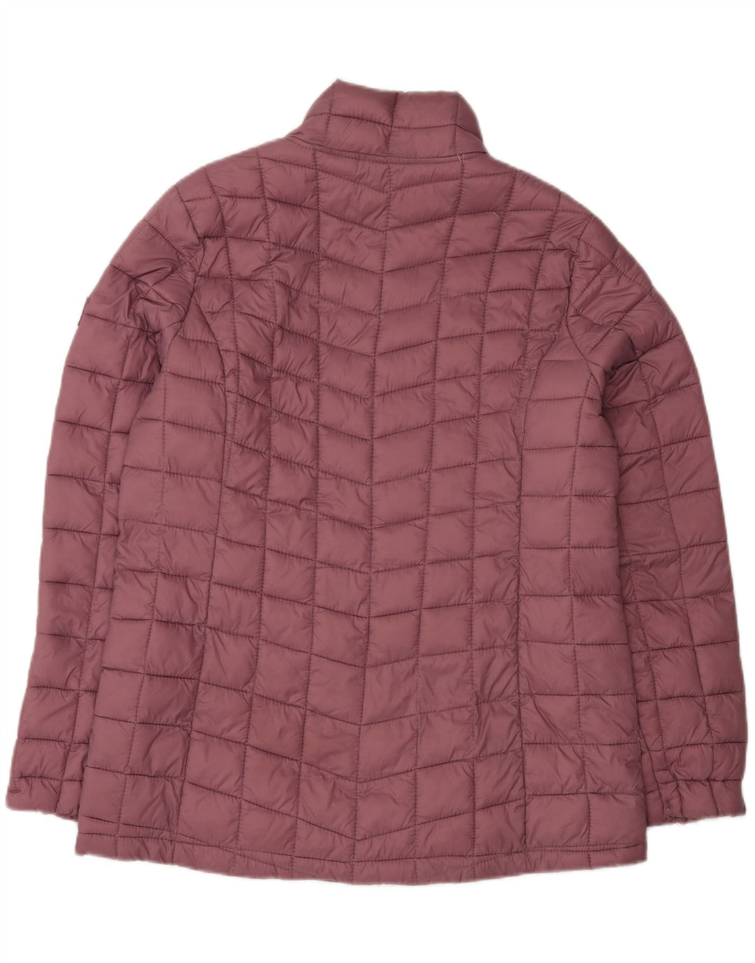 Reebok γυναικείο μπουφάν με επένδυση UK 14 Medium Maroon Πολυεστέρας