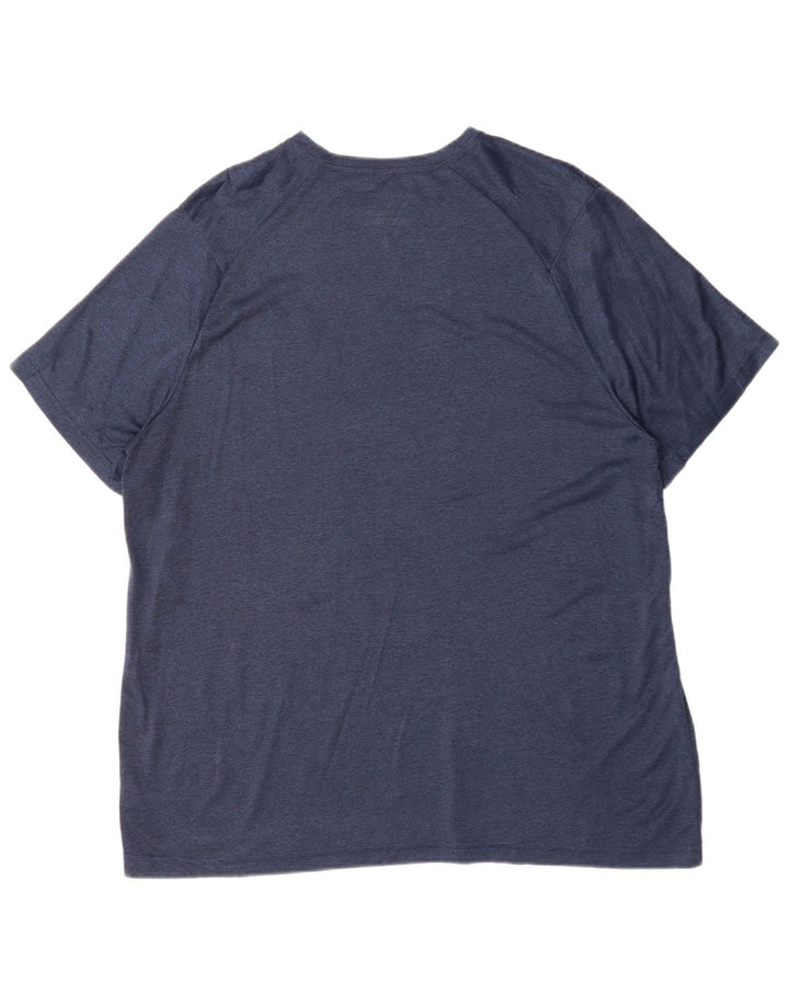 Ανδρικό T-Shirt RUSSELL ATHLETIC Top XL Navy Blue Polyester