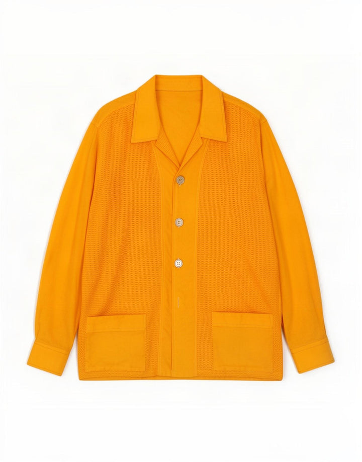Vintage Ανδρικό Πουκάμισο Μέγεθος 38 15 Medium Yellow