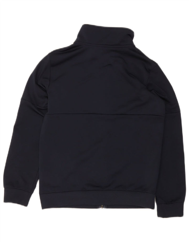 ADIDAS Boys αθλητική φόρμα Top Jacket 9-10 Years Navy Blue Polyester