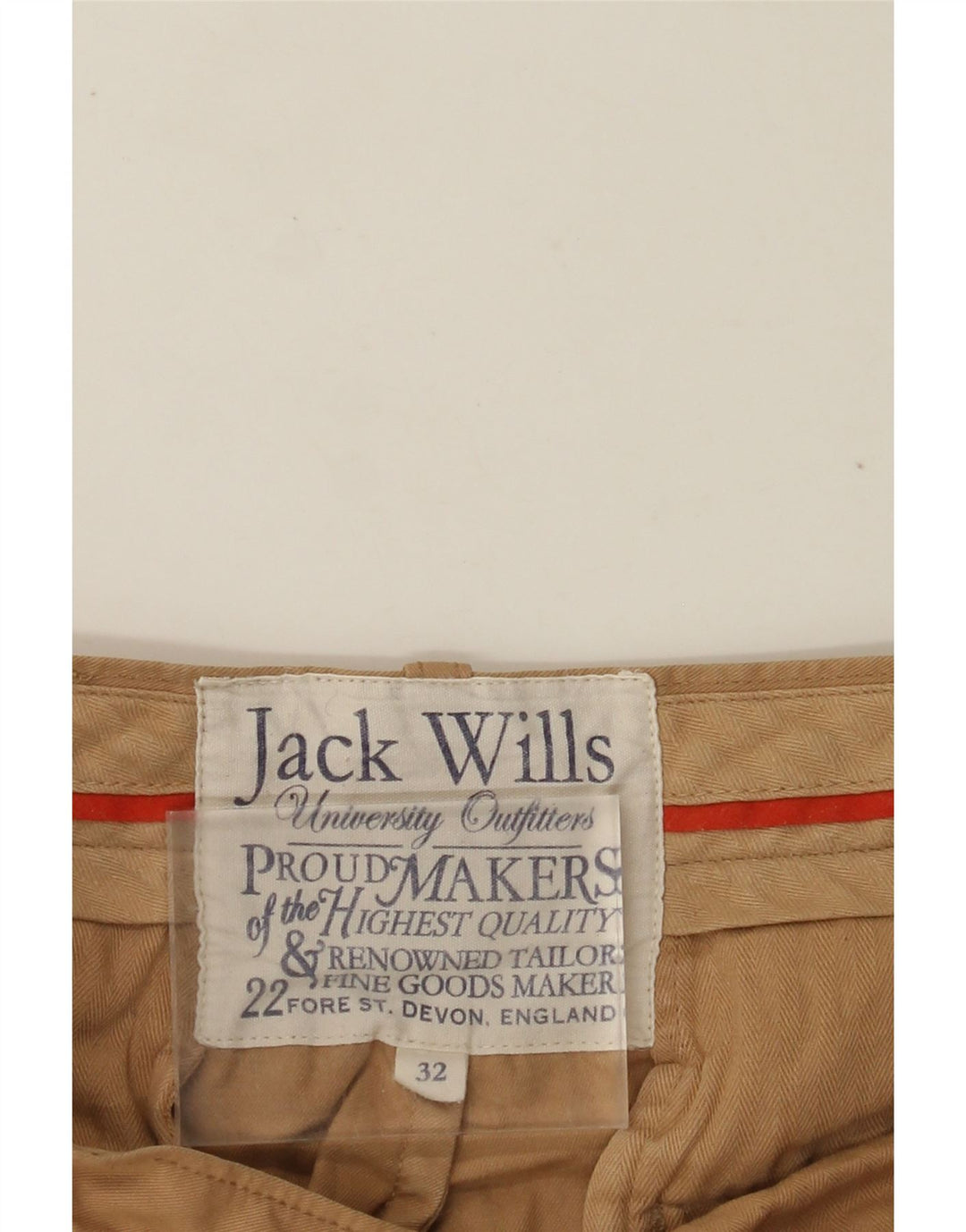 Ανδρικό σορτς Chino JACK WILLS W32 Βαμβακερό μεσαίο μπεζ