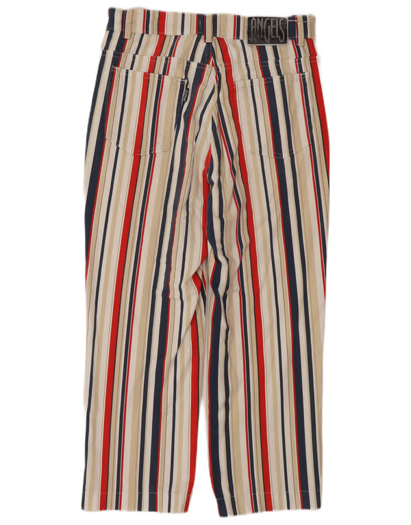 ANGELS Γυναικείο Cropped Jeans EU 38 Medium W28 L25 Πολύχρωμο ριγέ