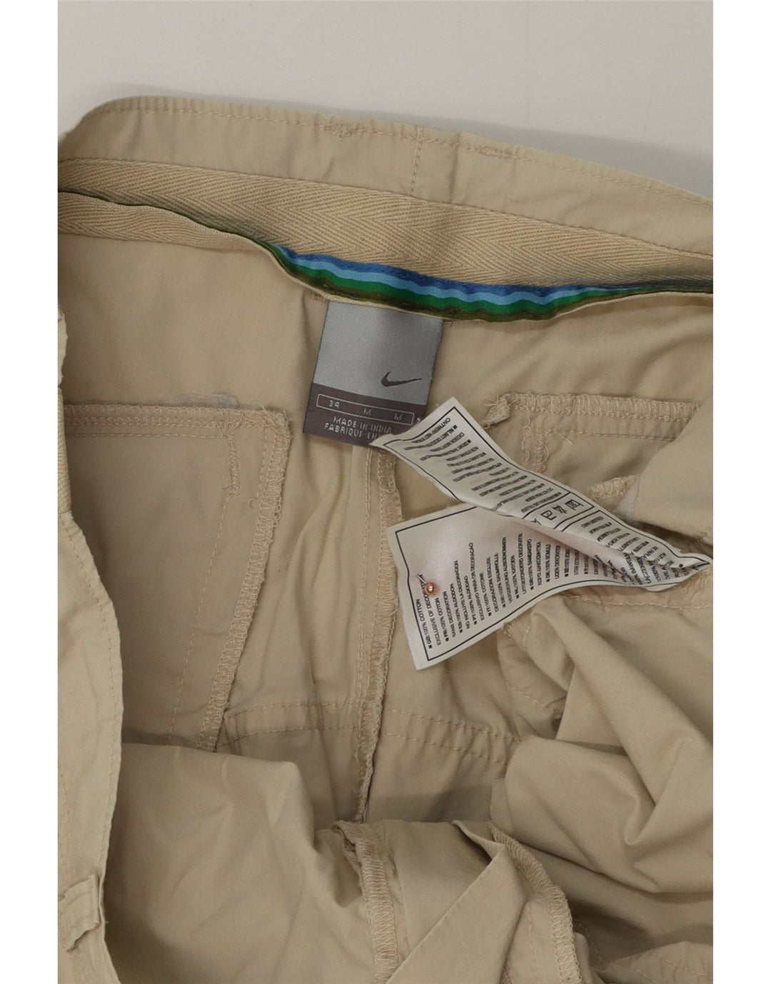 Ανδρικό σορτς Nike W34 Μεσαίο πράσινο βαμβακερό