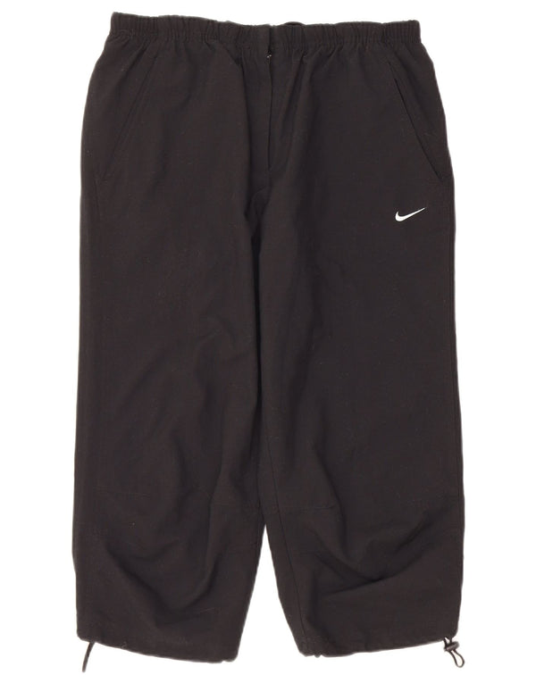 Γυναικεία φόρμα Nike Capri Παντελόνι UK 10/12 Μεσαίο μαύρο πολυεστέρα