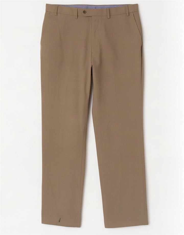 Ανδρικό ίσιο παντελόνι Marks & Spencer W38 L33 Beige Polyester