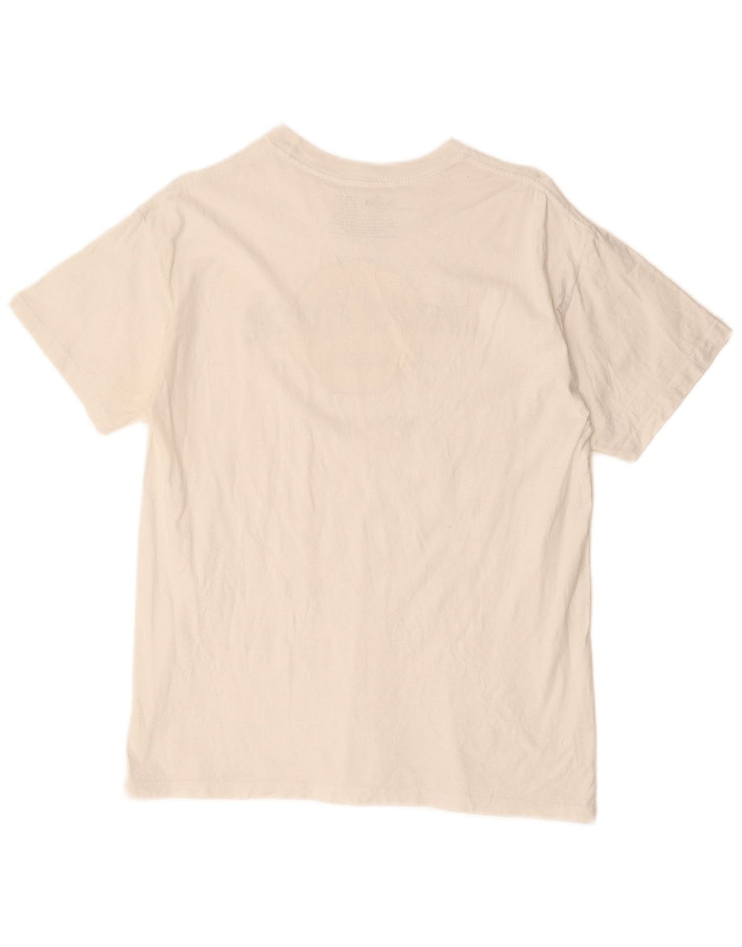 HARD ROCK CAFE Γυναικείο γραφικό μπλουζάκι τοπ UK 14 μεσαίο λευκό βαμβακερό