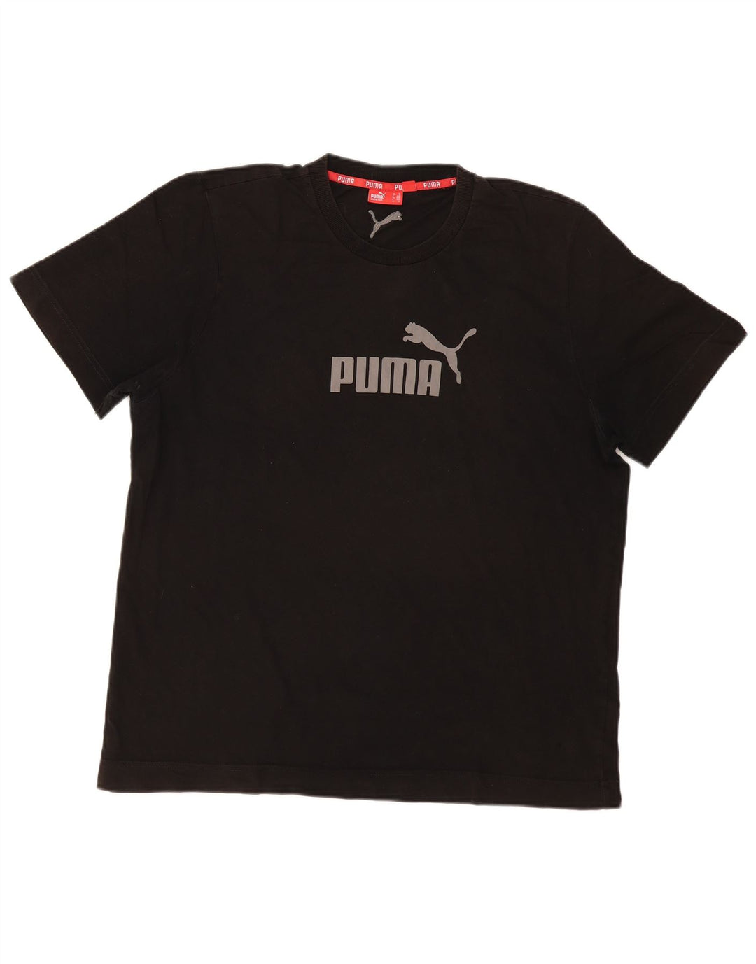 Ανδρικό γραφικό T-Shirt Puma XL Μαύρο βαμβακερό