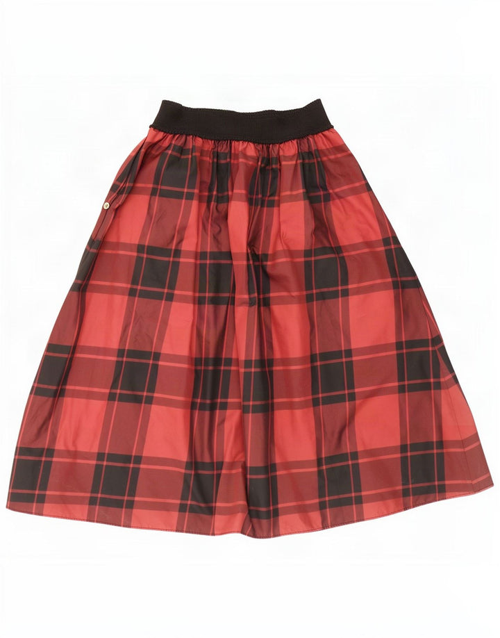 Γυναικεία φούστα Penny Black Flared Small W26 Burgundy Check Polyester