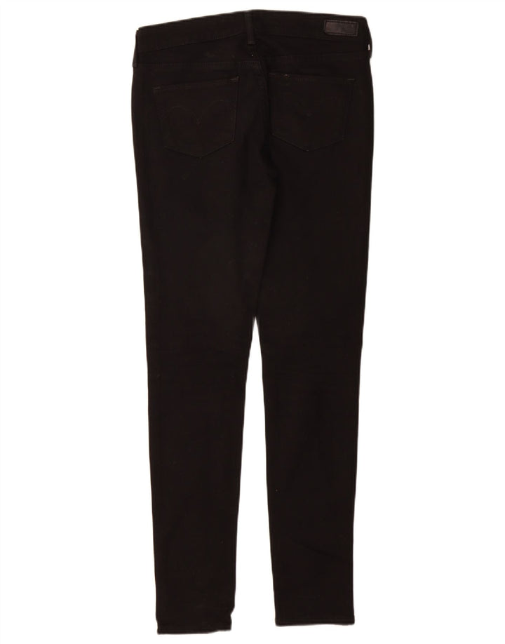 Γυναικεία LEVI'S Slight Curve Modern Rise Skinny Jeans W25 L30 Μαύρο βαμβακερό