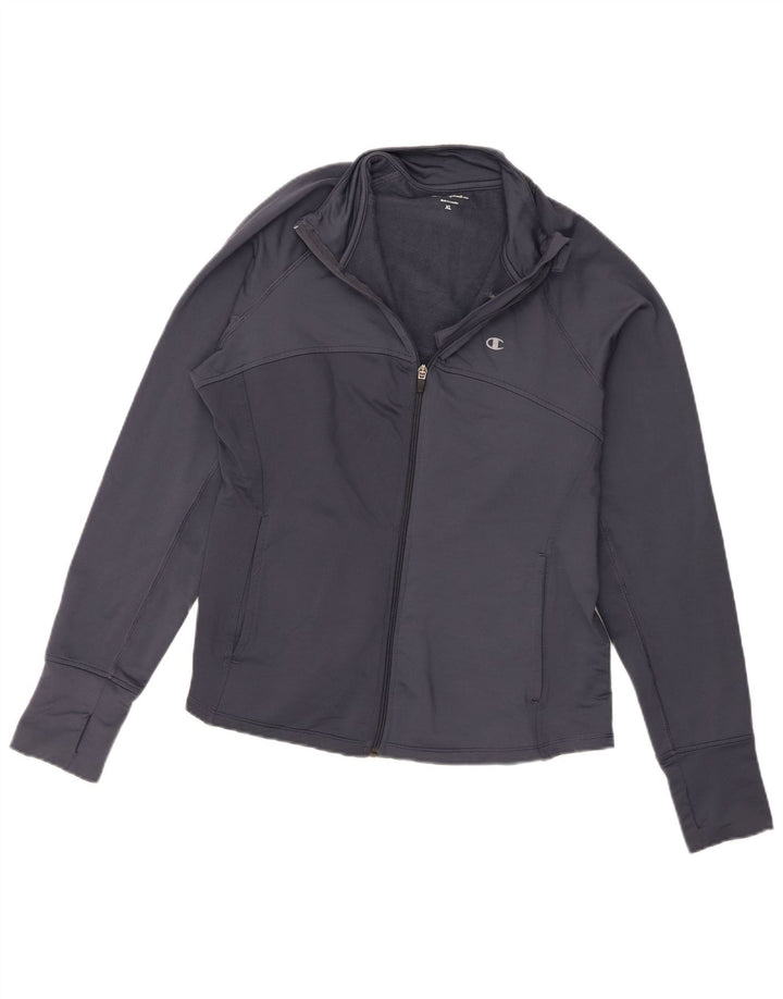 Champion γυναικεία αθλητική φόρμα Top Jacket UK 18 XL Navy Blue Polyester