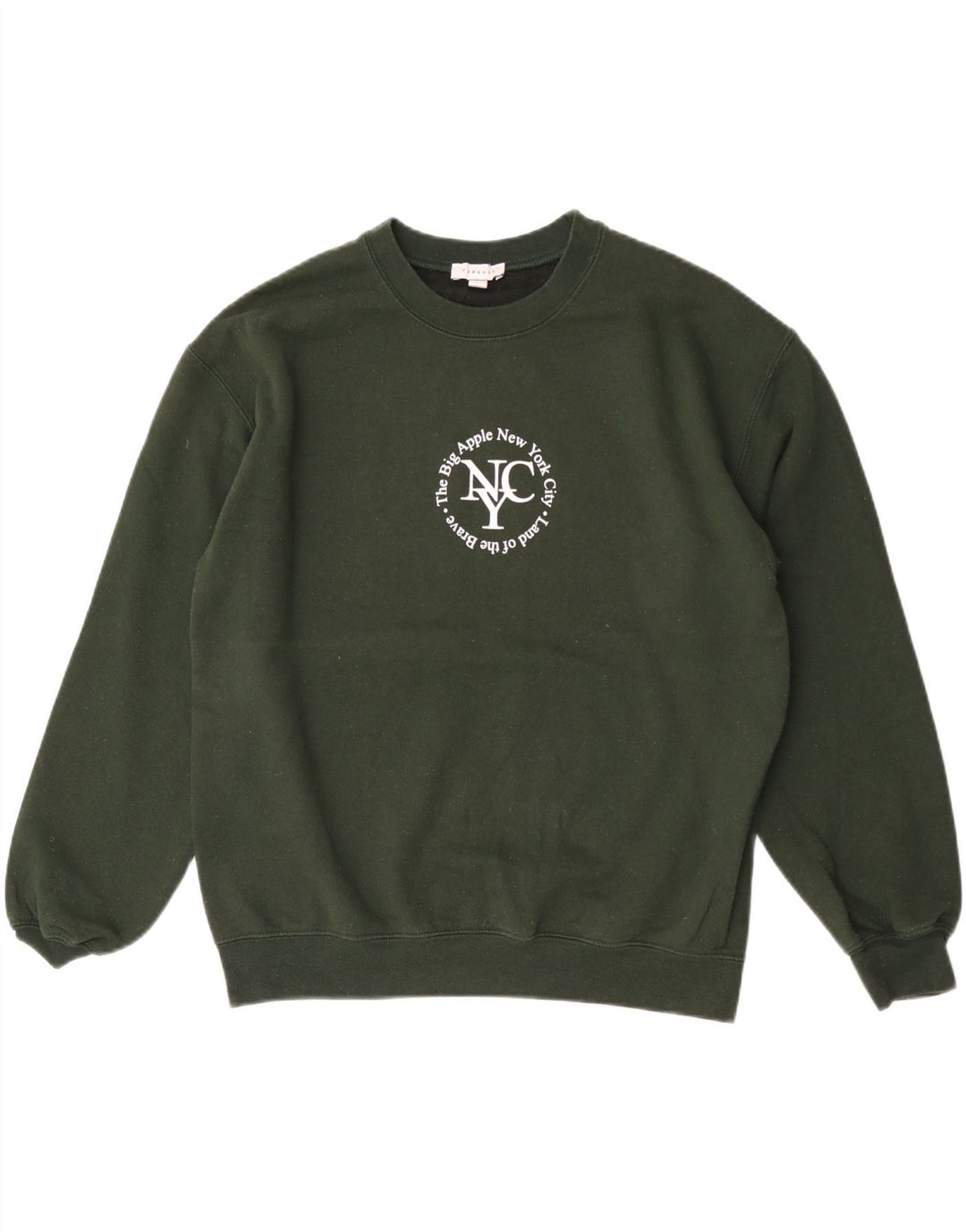 Γυναικείο Φούτερ με γραφικά Topshop Jumper UK 14 Medium Green