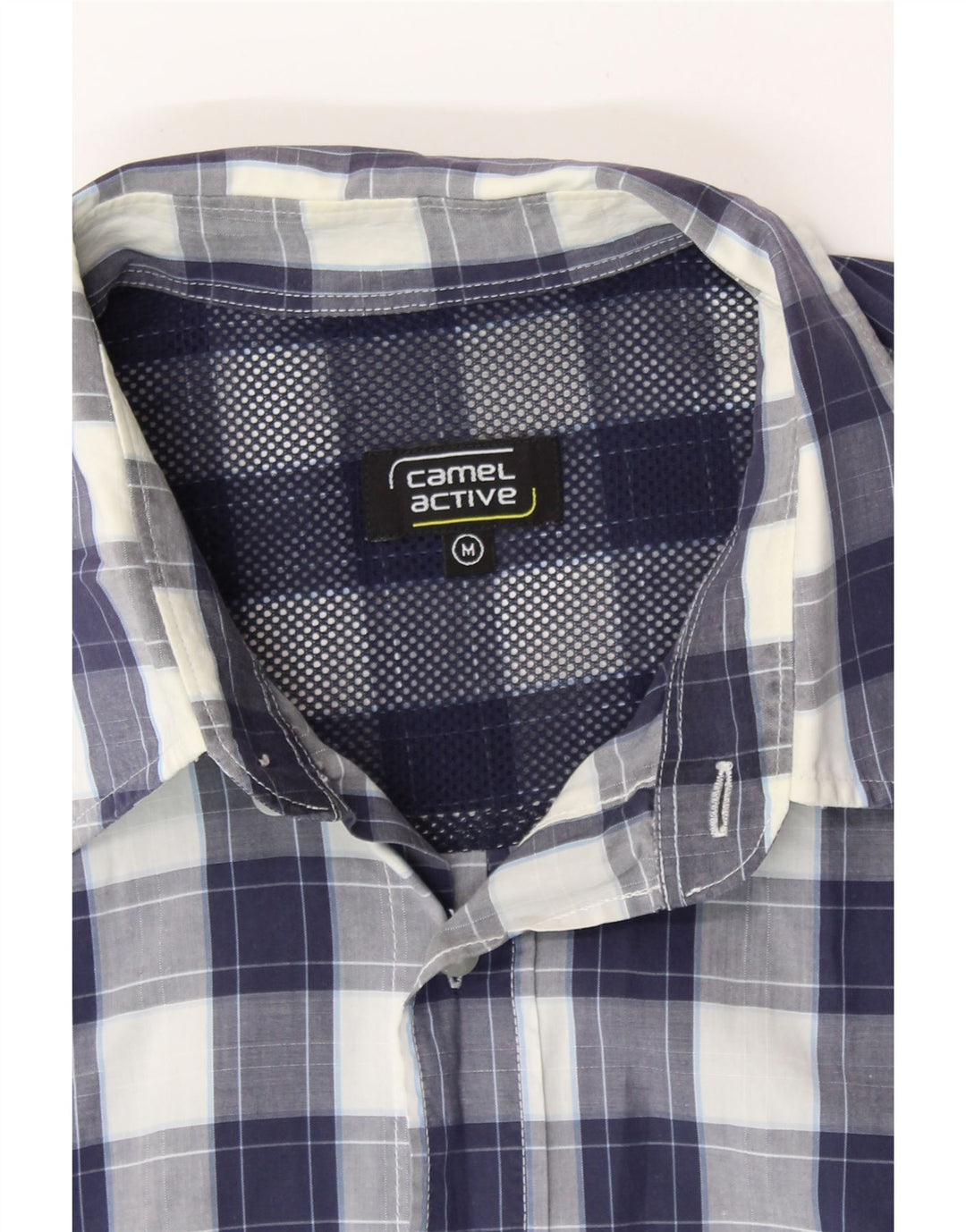 Ανδρικό πουκάμισο CAMEL ACTIVE Medium Navy Blue Check