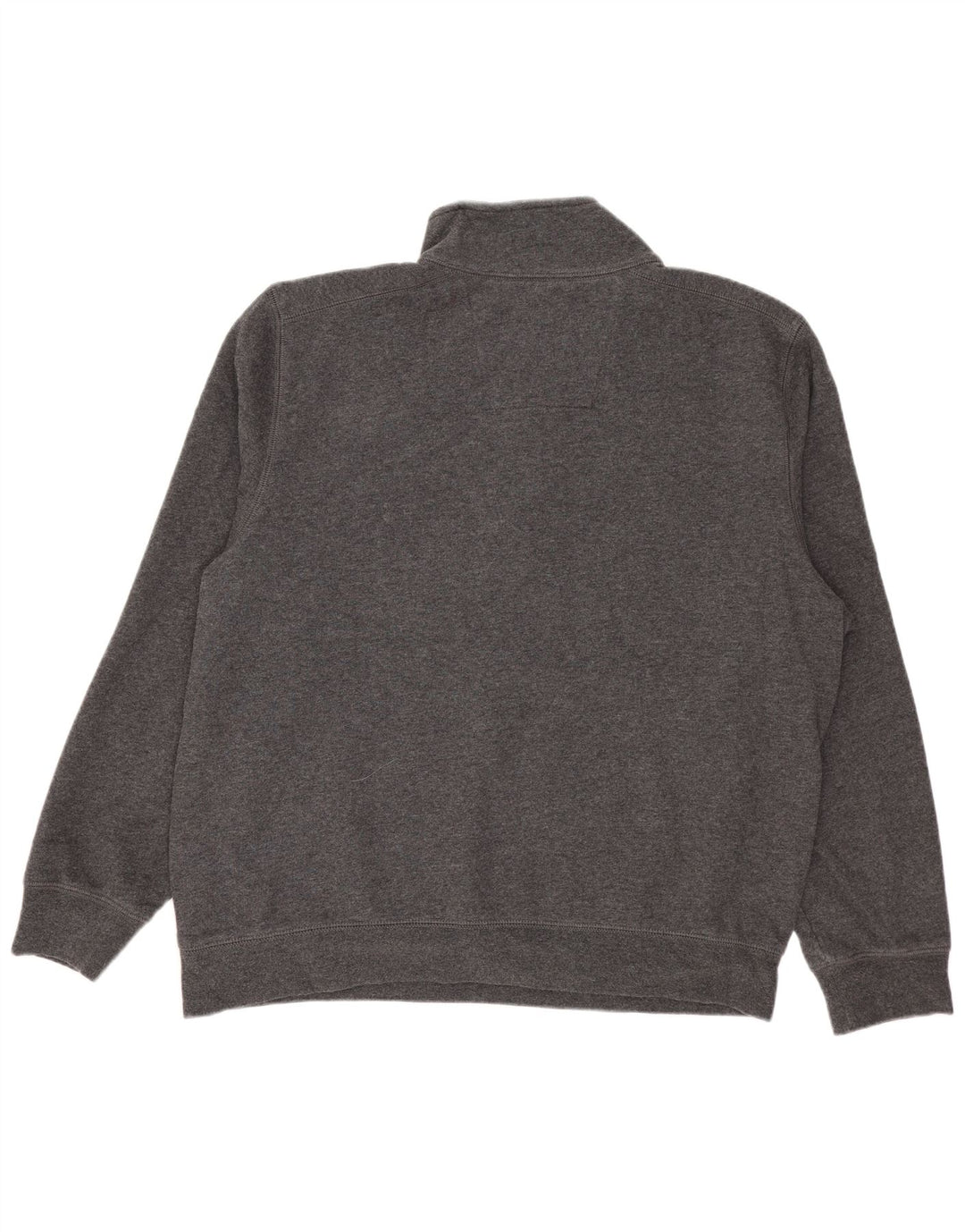 Ανδρικό φούτερ με φερμουάρ Nautica Jumper μεγάλο γκρι βαμβακερό