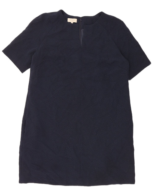 Hobbs Γυναικείο φόρεμα Shift UK 16 Large Navy Blue Polyester