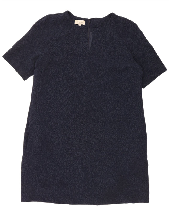 Hobbs Γυναικείο φόρεμα Shift UK 16 Large Navy Blue Polyester
