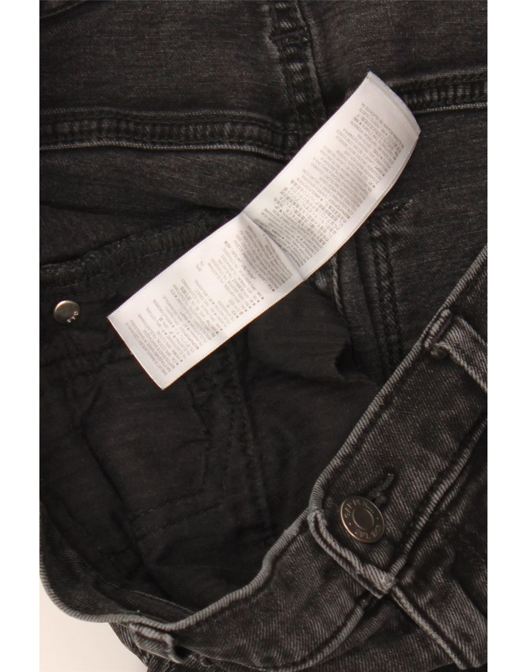 GAP Γυναικείο Kick Regular Fit Cropped Jeans W30 L24 Γκρι βαμβακερό