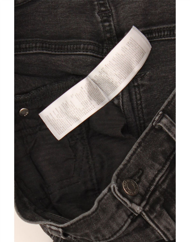 GAP Γυναικείο Kick Regular Fit Cropped Jeans W30 L24 Γκρι βαμβακερό