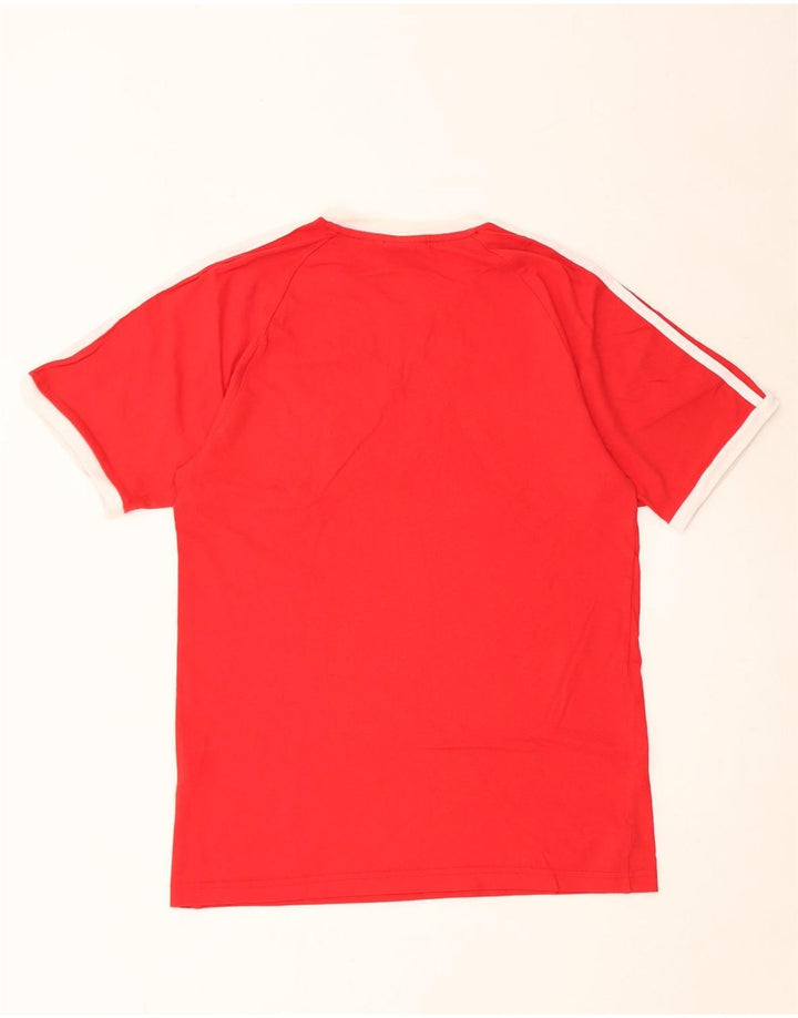 Ανδρικό T-Shirt ADIDAS Top Μικρό κόκκινο βαμβακερό