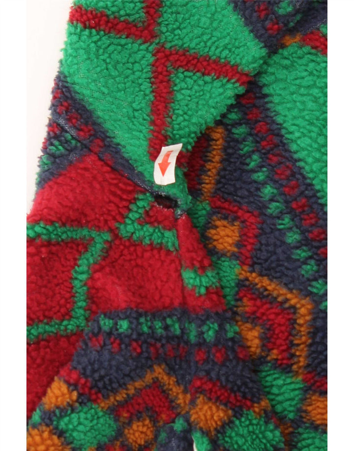 Vintage Ανδρικό Fleece Jacket UK 42 XL Πολύχρωμο Γεωμετρικό