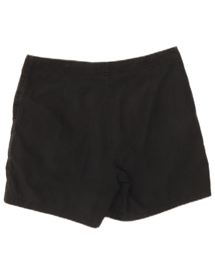 Marks & Spencer Γυναικείο σορτς Chino UK 12 Medium W32 Μαύρο βαμβακερό