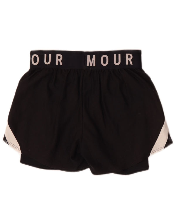 Under Armour Γυναικείο Heat Gear Sport σορτς UK 4 XS μαύρο χρώμα