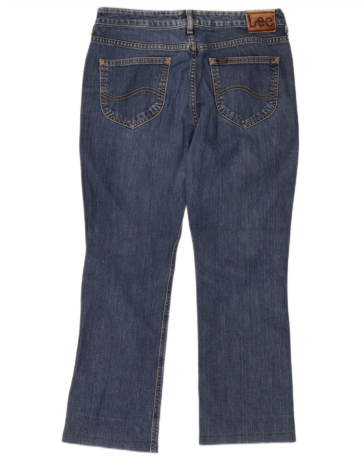 Lee Mens Bootcut Jeans W33 L33 Μπλε βαμβακερό