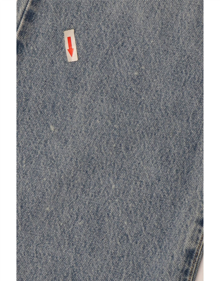 Levi's Womens Distressed Bootcut Jeans W26 L31 Blue Cotton