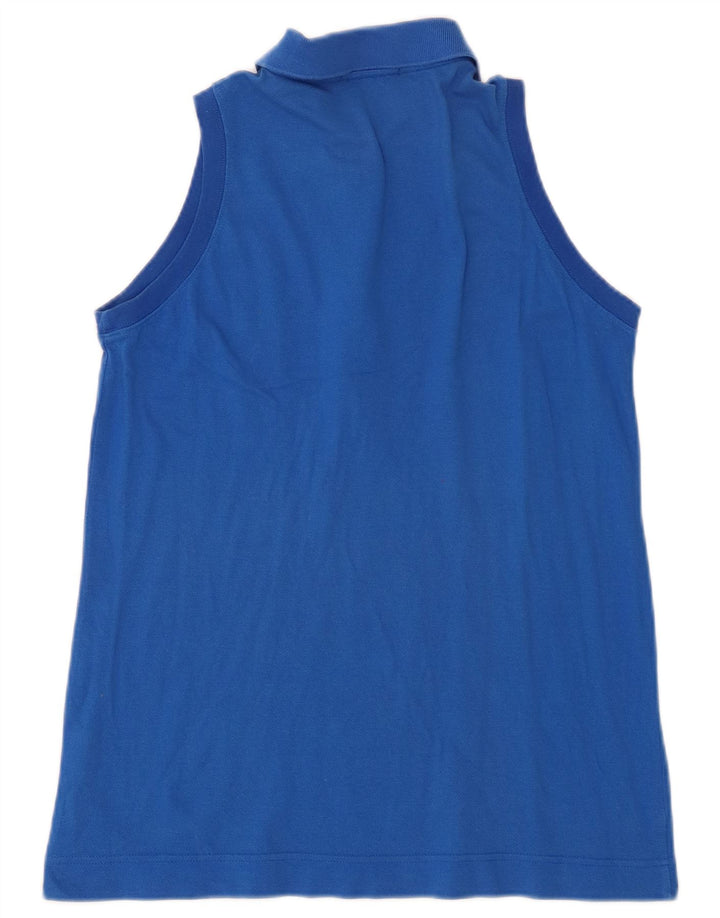 Sergio Tacchini Γυναικείο Αμάνικο Πόλο Μπλουζάκι IT 44 Μεσαίο Μπλε Βαμβακερό