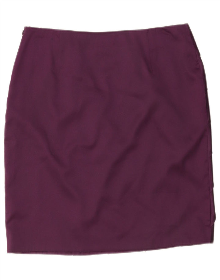 Phase Eight Γυναικεία Pencil Φούστα UK 12 Medium W30 Purple Polyester