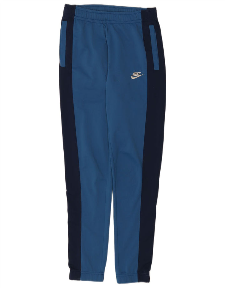 Ανδρική αθλητική φόρμα Nike παντελόνι Joggers XS Blue Colorblock Polyester
