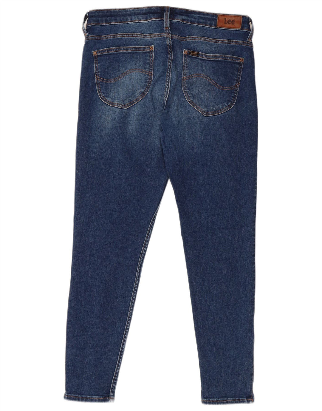 LEE Γυναικείο Scarlett Cropped Jeans W30 L25 Blue Cotton
