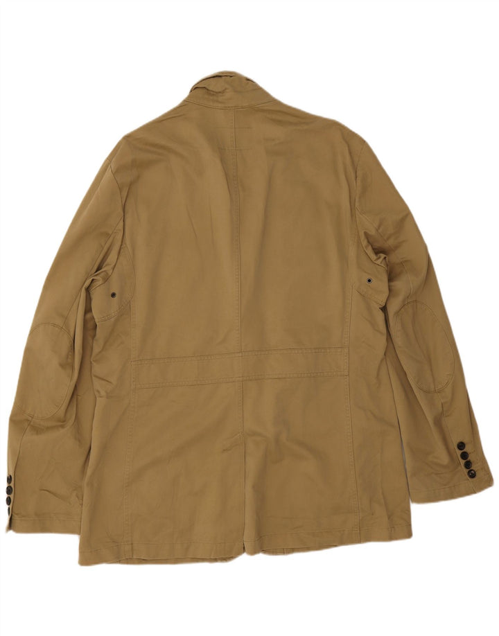 Eddie Bauer Ανδρικό σακάκι σακάκι με 2 κουμπιά UK 42 XL Χακί βαμβακερό