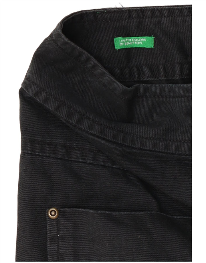 Γυναικεία Mini Cargo Φούστα Benetton W28 Medium Navy Blue