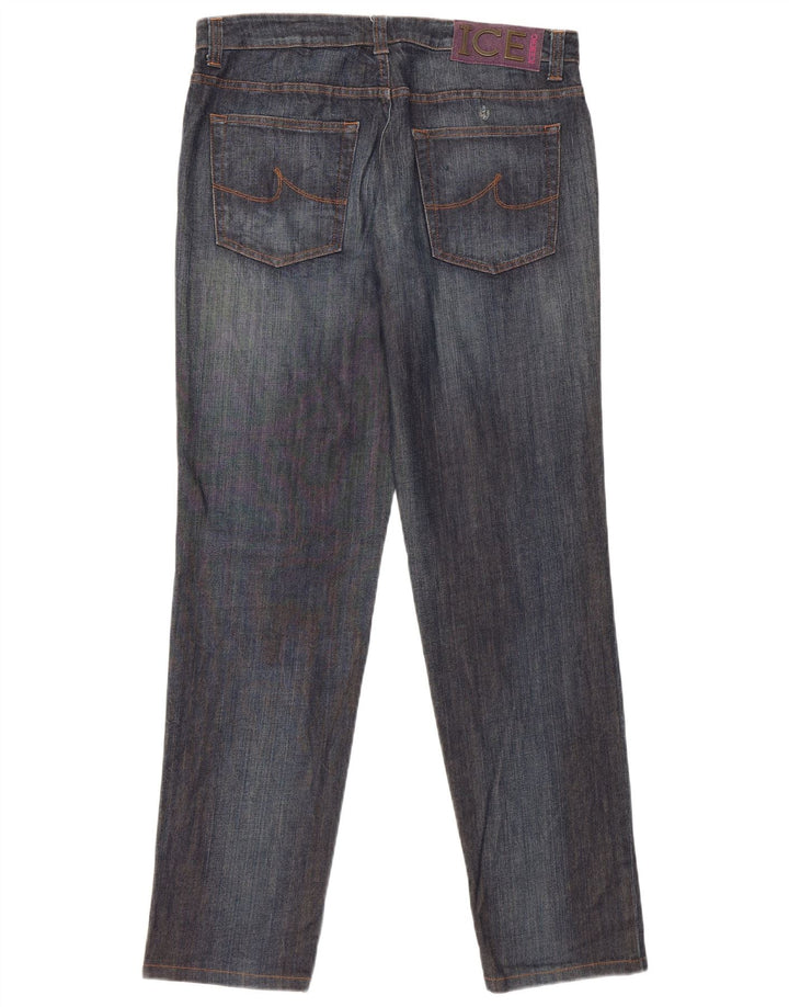 Iceberg Γυναικείο Slim Jeans W32 L32 Navy Blue Cotton
