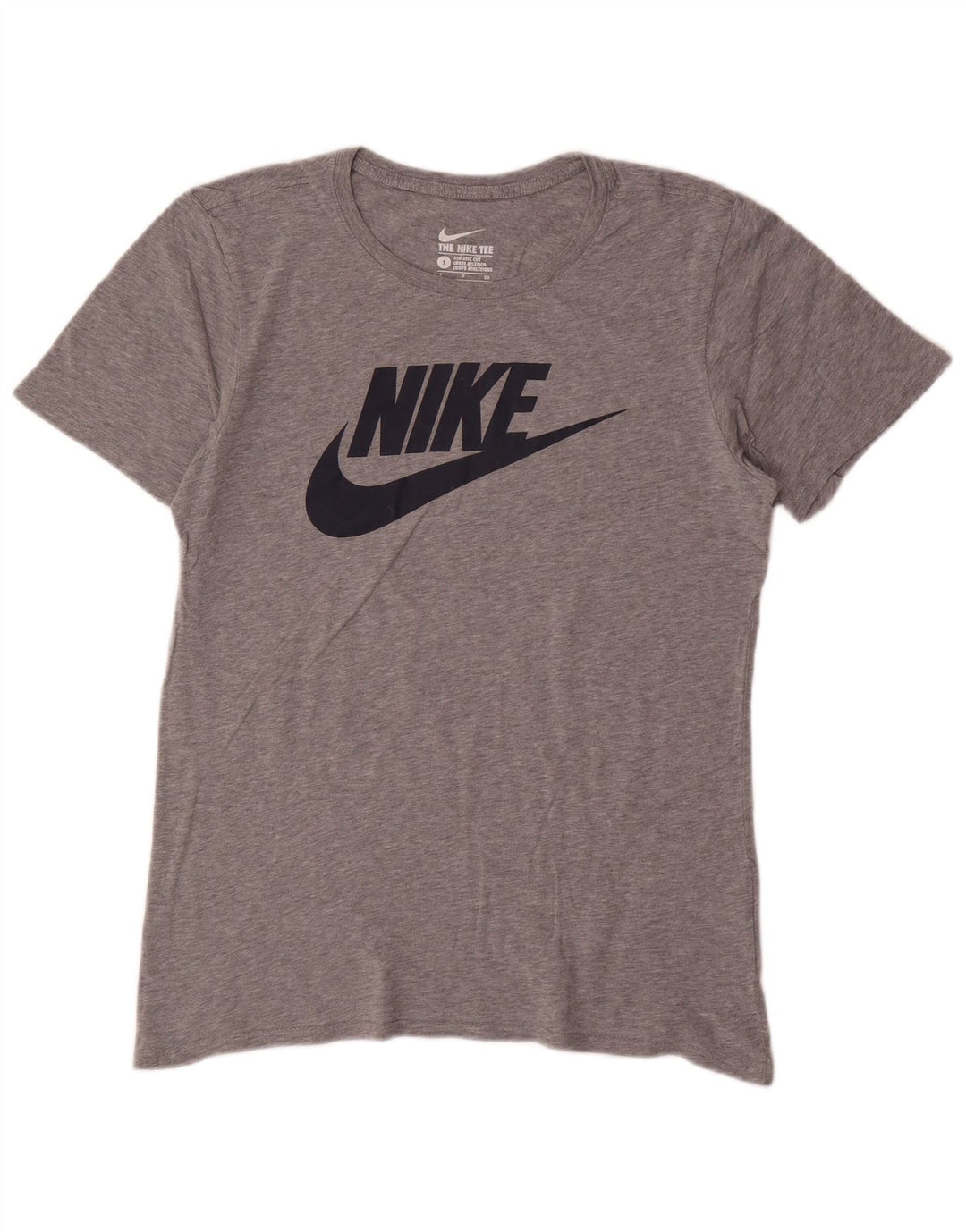 Ανδρικό γραφικό μπλουζάκι Nike, μικρό γκρι βαμβακερό
