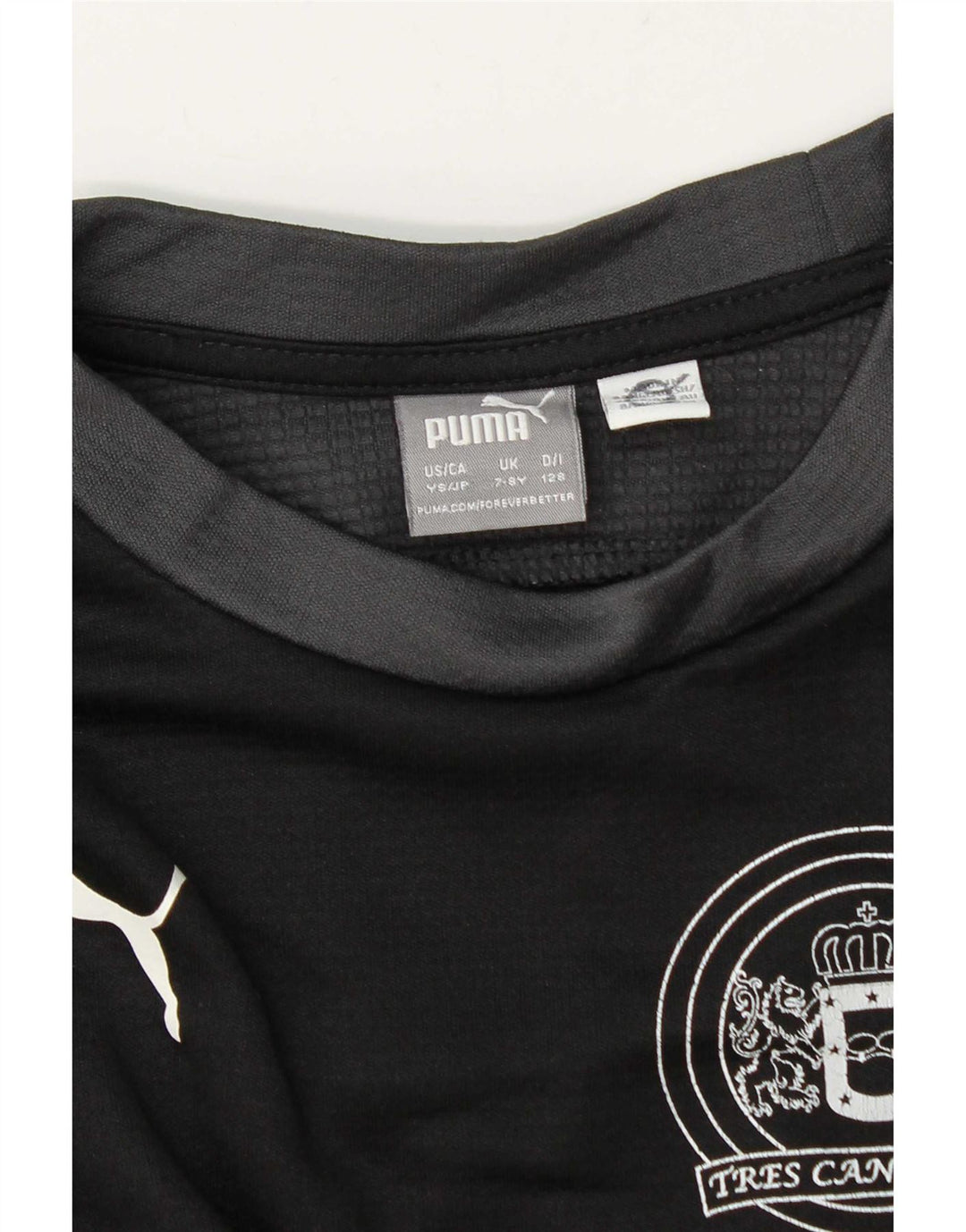 Puma Boys Graphic Top Μακρυμάνικο 7-8 ετών Μαύρο Colourblock