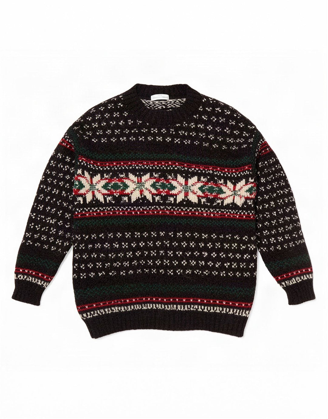 Marks & Spencer Ανδρικό πουλόβερ με λαιμόκοψη St. Michael Crew XL Μαύρο