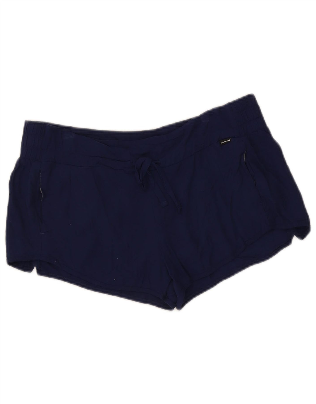 Γυναικείο αθλητικό σορτς Hurley UK 14 Medium Navy Blue Rayon