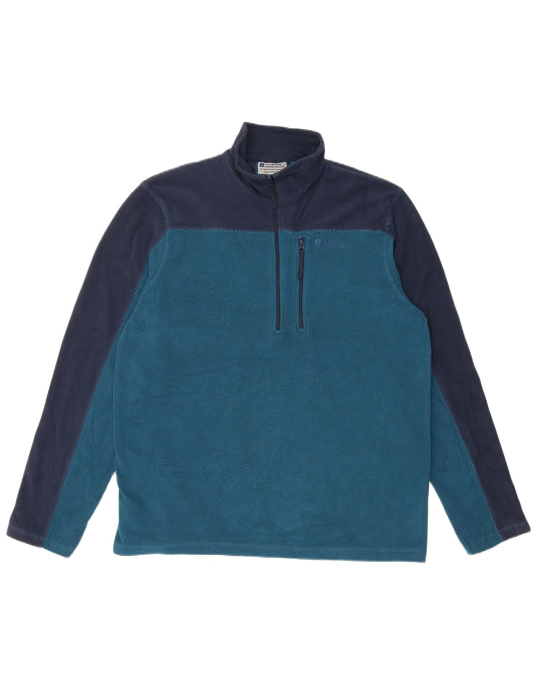 MOUNTAIN WAREHOUSE Ανδρικό Fleece Jumper Medium Navy Blue Colourblock