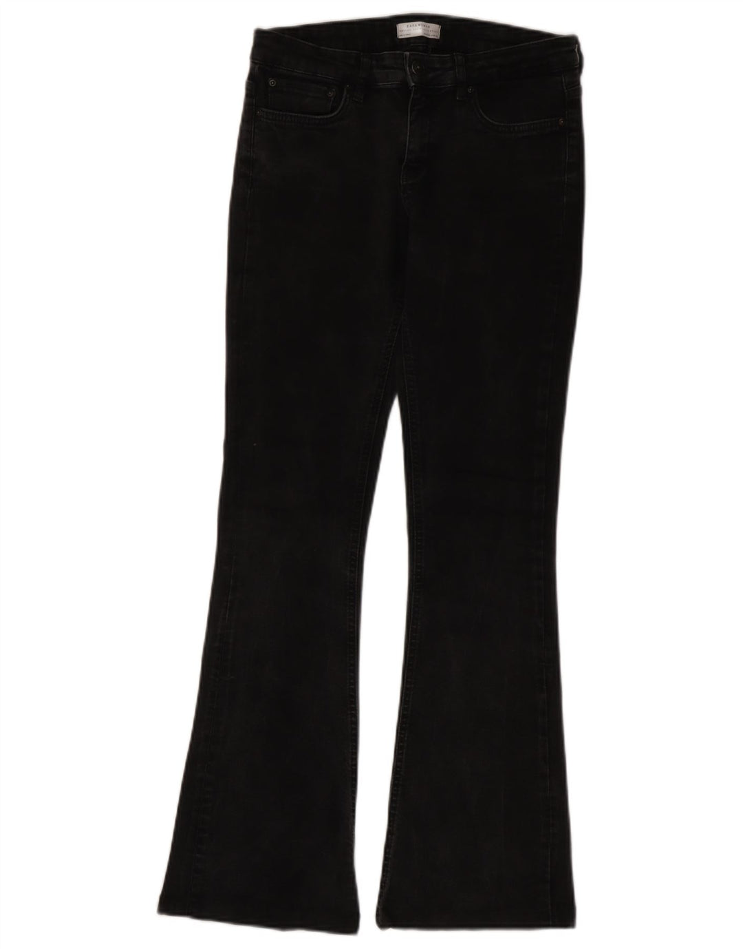 Zara Γυναικείο τζιν EU 38 Small W28 L31 Μαύρο βαμβακερό