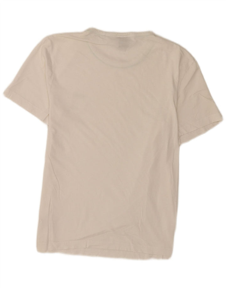 Ανδρικό T-Shirt Hugo Boss Τοπ μεσαίο λευκό βαμβακερό