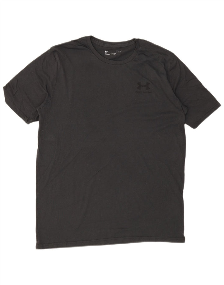 Ανδρικό T-Shirt UNDER Armour Top μεγάλο γκρι βαμβακερό