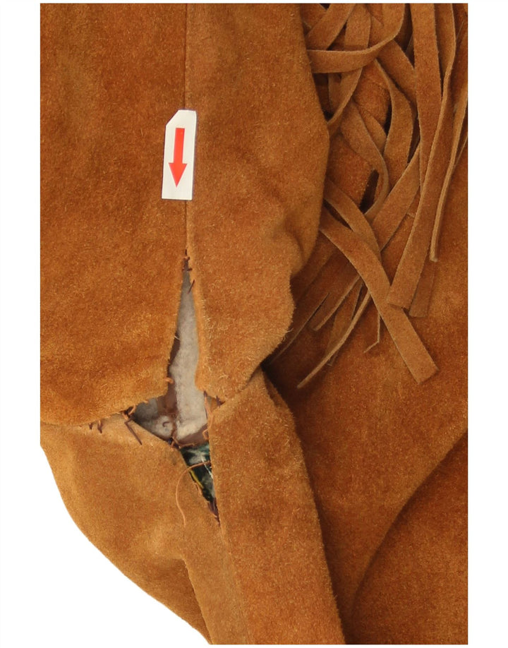 Vintage Ανδρικό Suede Jacket UK 40 Large Brown