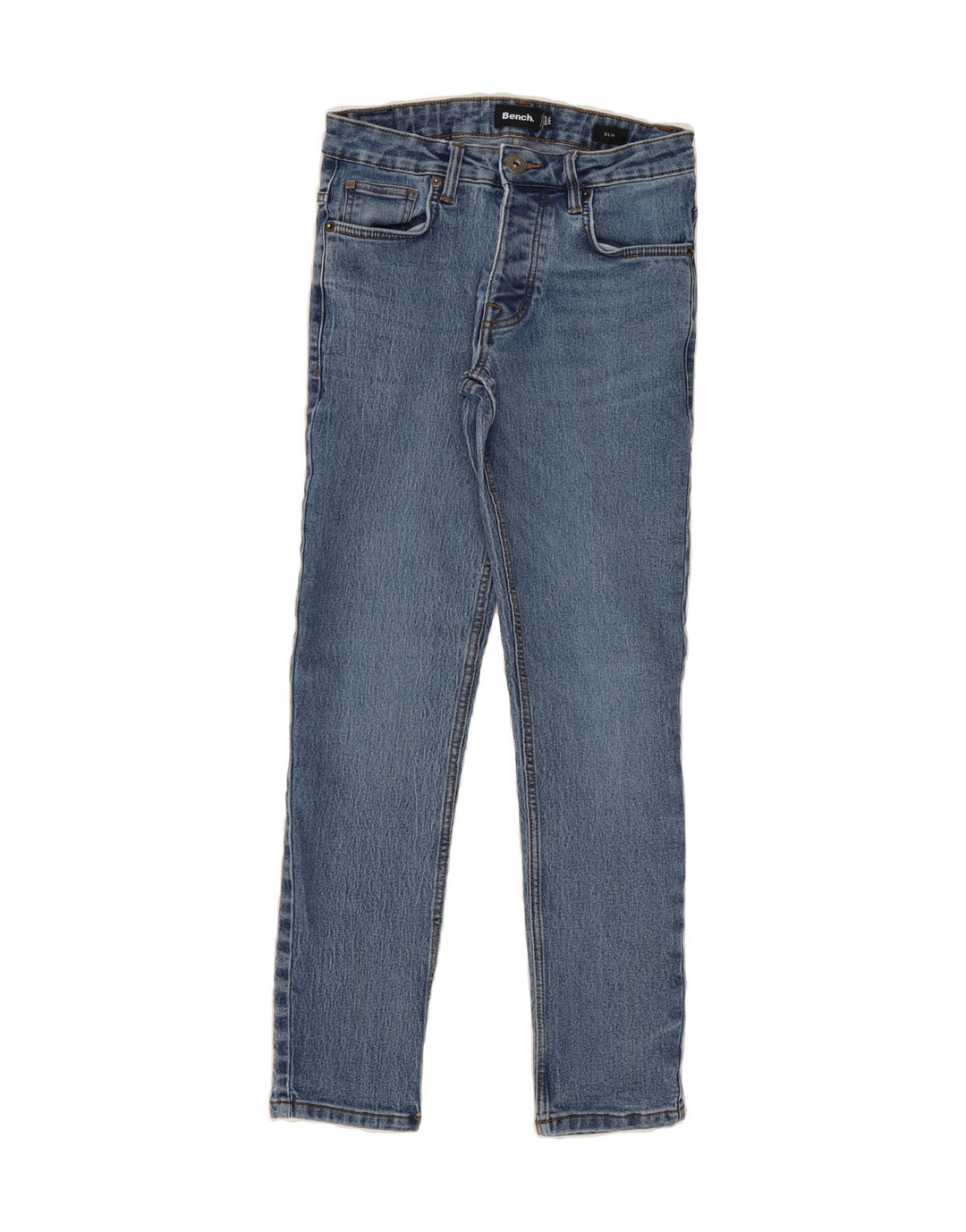BENCH Womens Slim Jeans W30 L27 Blue Cotton Vintage Bench and Second-Hand Bench from Messina Hembry 