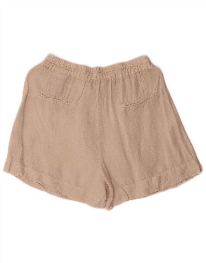 Zara Γυναικείο Σορτς Casual Medium W28 Off White Λευκό