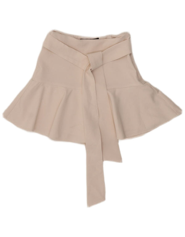 Zara Γυναικείο Skort XS W24 Λευκός Πολυεστέρας