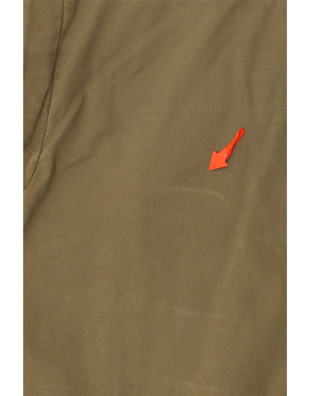 Ανδρικό σορτς Chino Levi's W30 από μεσαίο χακί βαμβακερό