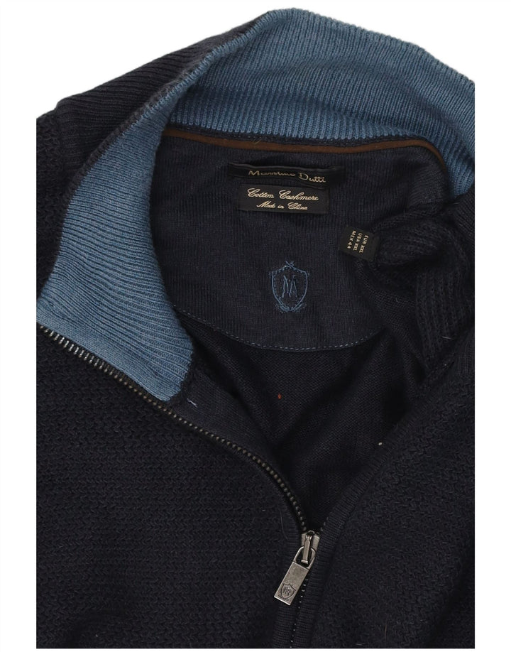 Ανδρική φόρμα Massimo Dutti Top Jacket 2XL Navy Blue Cotton