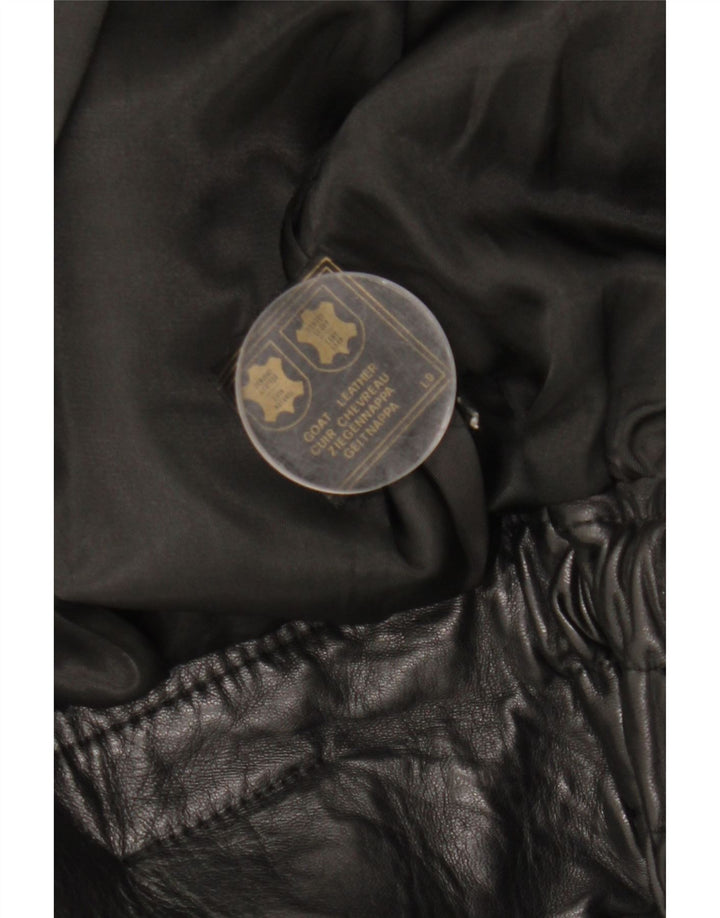 AVANTI Ανδρικό Δερμάτινο Μπουφάν UK 40 Large Μαύρο Δερμάτινο