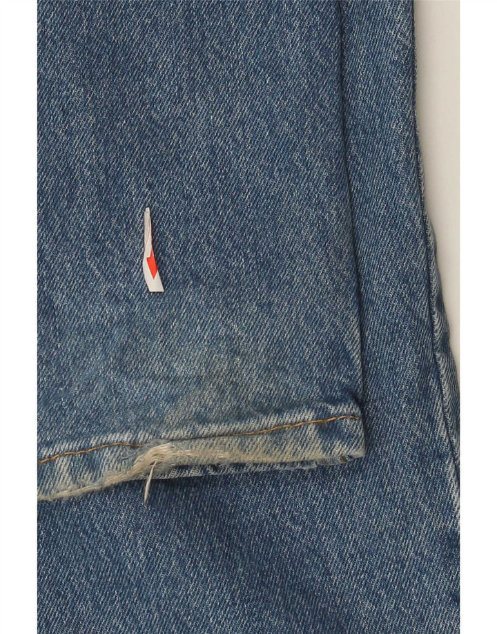 Levi's Mens 516 Straight Jeans W34 L32 Μπλε βαμβακερό